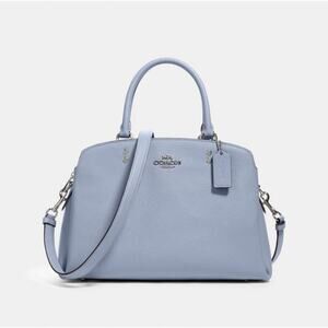 Coach Lillie Carryall Shoulder Bag Purse Blue